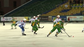 Архангельский "Водник" одержал очередную победу в рамках чемпионата страны по хоккею с мячом