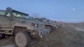 Чеченским бойцам передали новые бронемобили