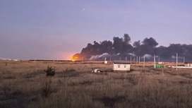 На аэродроме в Курске удалось предотвратить распространение огня