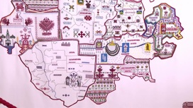 В День конституции в столице представят Вышитую карту России с новыми субъектами