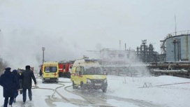 Последствия пожара на нефтезаводе в Ангарске ликвидированы
