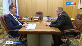 Губернатор Хабаровского края встретился с главой Николаевского района