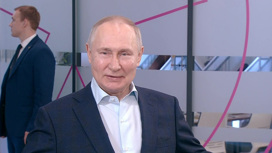 Владимир Путин в Татьянин день пообщался со студентами МГУ