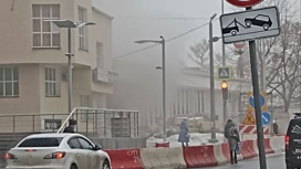 На станции метро "Каширская" произошел пожар