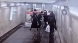 Ограбление пенсионерки в московском метро попало на камеры наблюдения