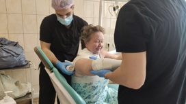 В Краснодаре хирурги удалили огромную опухоль жительнице Запорожья