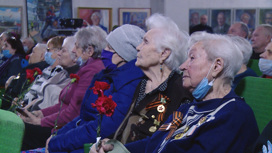В волгоградском госпитале ветеранов прошел концерт в честь 80-летия Сталинградской Победы