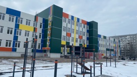 Строительство новой волгоградской школы на 1000 мест завершено на 80 %