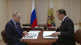 Владимир Путин встретился с губернатором Архангельской области