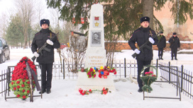 Героя Советского Союза Михаила Харченко вспоминают сегодня в Дедовичах