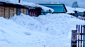 Подростка спасли из-под снежного завала в Бакчаре