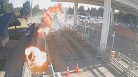 Сокрушительное смертельное ДТП попало на видео в Чили