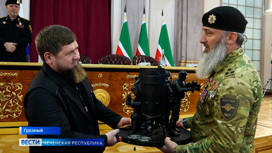 В Чечне наградили отличившихся бойцов Росгвардии