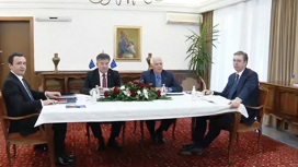 Ночью завершились переговоры президента Сербии и премьер-министра Косово