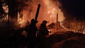 Во Владимирской области произошли два крупных пожара