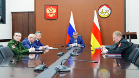 Сергей Меняйло принял участие в совещании под председательством Юрия Чайки