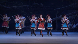 Красноярский театр оперы и балета показал в Москве спектакль "Катарина, или дочь разбойника"