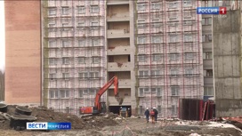 Реконструкция недостроенных блоков поликлиники на Древлянке вышла на новый этап