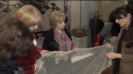 Посетителям Национального музея рассказали о традиции ношения осетинского платка