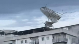 На Батуми обрушился сильнейший ураган