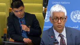 Спикер ООН "завис" после вопроса китайского журналиста