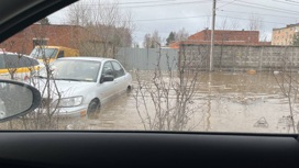 Целый микрорайон затопило в Звенигороде