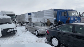 Непогода погрузила весь юг России в транспортный коллапс