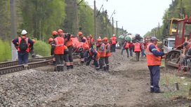 Прервано железнодорожное сообщение Брянск-Орёл