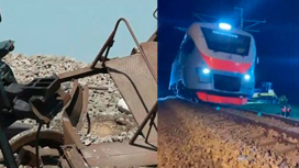 Движение поездов на поврежденном перегоне в Крыму восстановлено