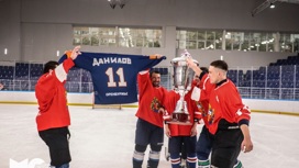 В оренбургском чемпионате по хоккею победу одержала Студенческая сборная