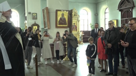 Гости Забайкальского кинофестиваля побывали на традиционном молебне в Казанском соборе Читы