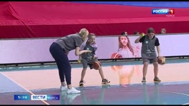 Призер Олимпийских игр по баскетболу Наталья Водопьянова провела мастер-класс