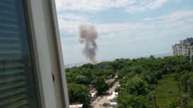 Три взрыва прогремели в Бердянске