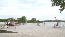 В Магнитогорске открыли новую набережную: пляж и парк в одном пространстве