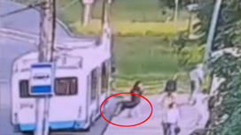 Кадры смертельного инцидента в Чебоксарах попали на видео
