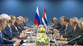 Мишустин провел встречу с премьер-министром Кубы