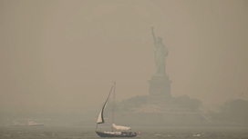 Воздух Нью-Йорка отравлен лесными пожарами