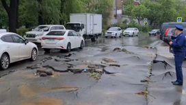 Владивосток постепенно приходит в себя после мощного циклона