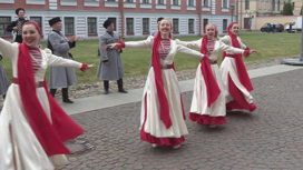 VIII Международный фестиваль народной песни "Добровидение" открылся в Петербурге