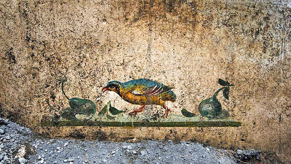 Одна из фресок ╚Дома с дельфинами╩. Фото: Sergio Siano / Archaeological site of Pompeii