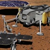 Небольшой ровер соберёт с поверхности Марса заранее подготовленные образцы и привезёт к стационарному модулю. Тот погрузит пробы на борт аппарата MAV, который стартует с Марса.
