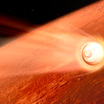 Посадочный модуль вошёл в атмосферу Марса на скорости 20 тысяч километров в час.