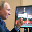 Рабочая встреча Владимира Путина с главой Верховного суда
