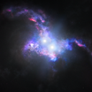 Двойные квазары - необычайно редкое и интересное явление.