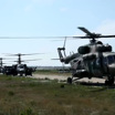 Смешанная группа российских вертолетчиков уничтожила объекты ВСУ
