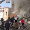 СК показал видео работ на месте обрушения пятиэтажки на Сахалине
