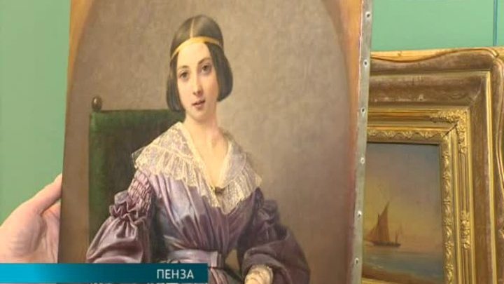 В Пензенскую картинную галерею из Москвы вернулось 5 живописных полотен
