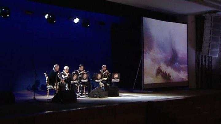 Легендарный Дживан Гаспарян представил в Кремле "Звучащие полотна" Ивана Айвазовского
