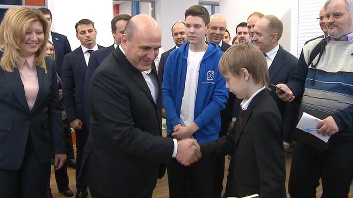 Великий Новгород с первым рабочим визитом посетил премьер-министр Михаил Мишустин