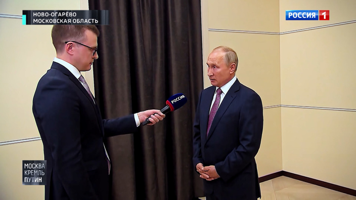 Москва. Кремль. Путин. Эксклюзивное интервью Путина. Фрагменты, которых не было в эфире